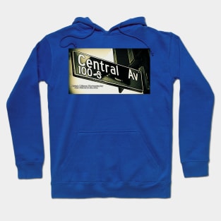 Central Avenue, Los Angeles, California by Mistah Wilson Hoodie